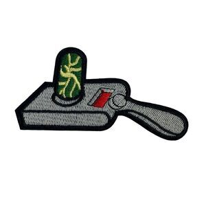 Rick & Morty Portal Gun Embroidered Patch